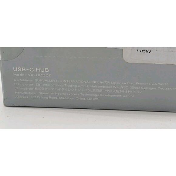 VAVA VA-UC007 USB C Hub 4-in-1 Adapter With Ethernet Port For PC MacBook - Picture 3 of 5